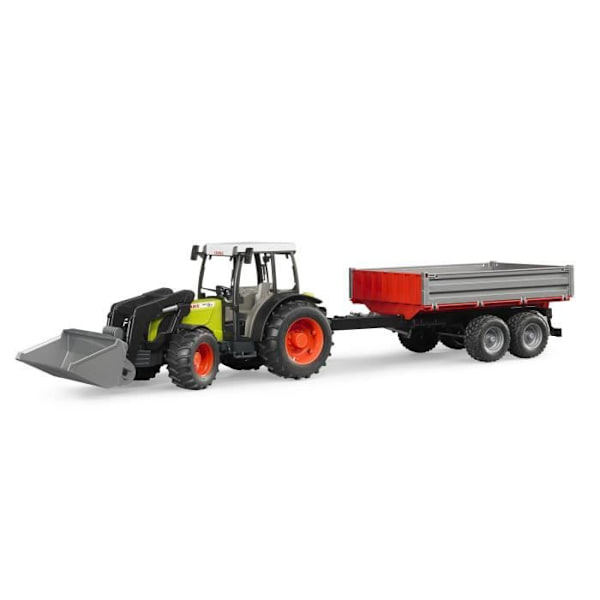 BRUDER Claas Nectis 267F traktor med vippevogn - 65,5 cm Grøn