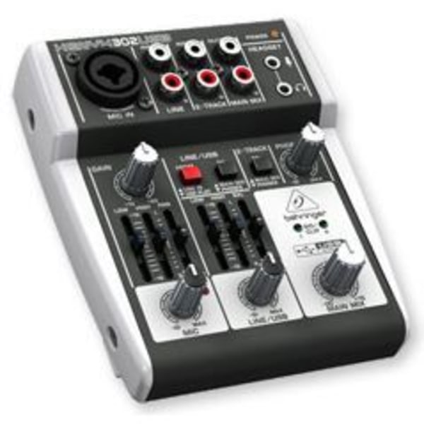 Behringer XENYX 302USB PA og studiekonsoller