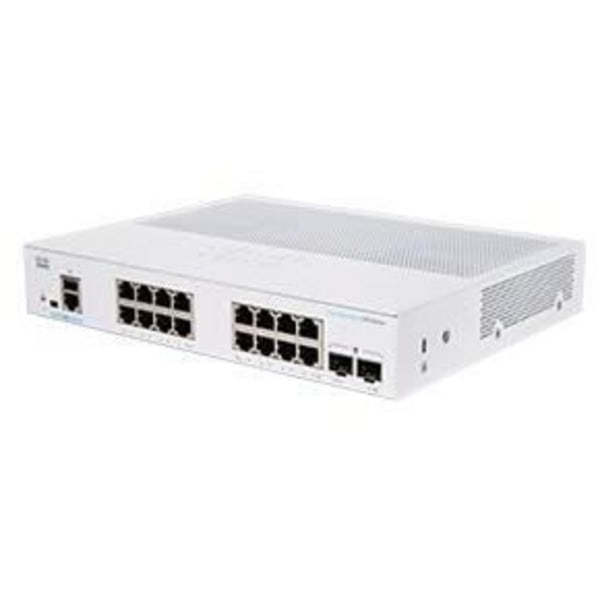 CISCO CBS350 Administreret 16-port GE Ext P CBS350 MANAGED 16-PORT GE EXT PS 2X1G SFP