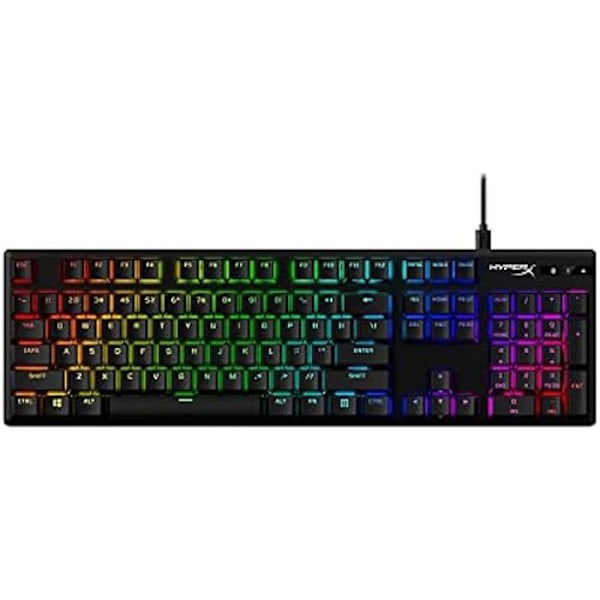 Mechanical Keyboard - HYPERX - Alloy Origins PBT - HyperX Switches - 100% Anti-ghosting - RGB Lighting Sort