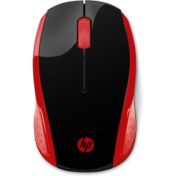 HP 200 2HU82AA trådlös mus - Röd