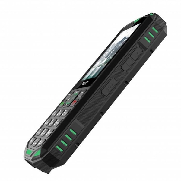 EVOLVEO StrongPhone X5 sort-grøn