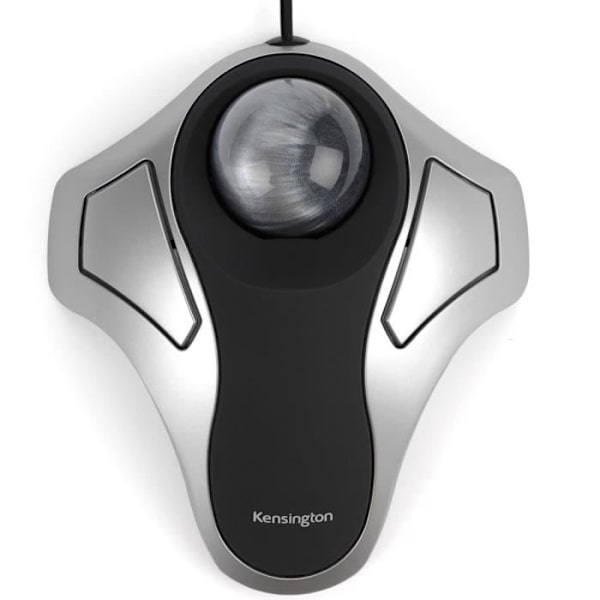 Kensington, Wired Ergonomic TrackBall Mouse för PC, Mac, Ambidextrous, Grå