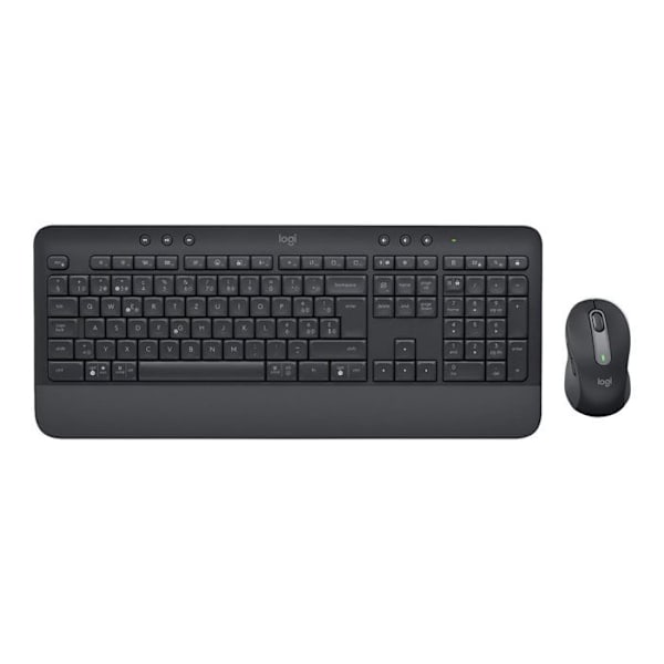 Langaton näppäimistö- ja hiirimikrofoni - Logitech - Signature K650 ja M650 - Bluetooth LE - AZERTY Ranska - 10 m