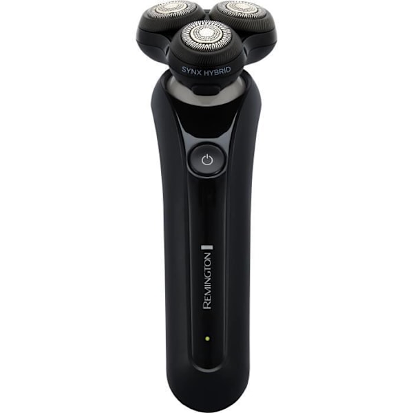 Roterande rakapparat - REMINGTON - XR1755 - SynX hybridsystem - PivotBall - Flexibla blad - 100 % vattentät - Batteritid 50 min Svart