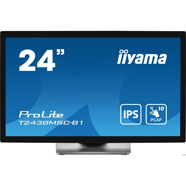 IIYAMA 23,8' Taktile PCAP Sort