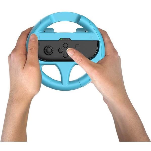 Paket med 2 rattar för Joy-Con - SUBSONIC - Switch 2 - Switch OLED - Switch Rosa och turkos