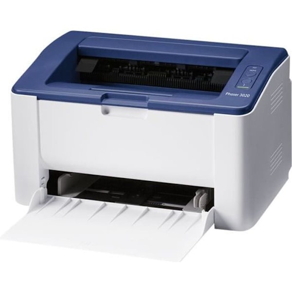 Xerox Phaser 3020V_BI A4-Legal monokrom laserprinter 1200 x 1200 dpi op til 20 ppm kapacitet: 150 ark USB 2.0,... Blå, Hvid