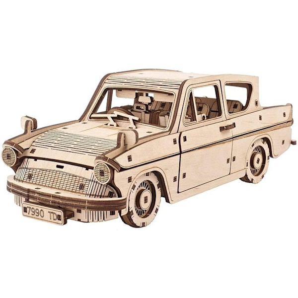 WIZARDING WORLD - Ford Anglia Flying Car Model Kit Beige