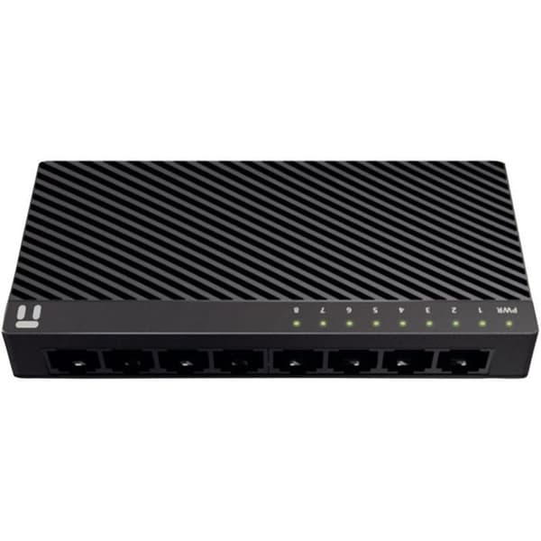 RJ45-nätverksswitch 8 portar