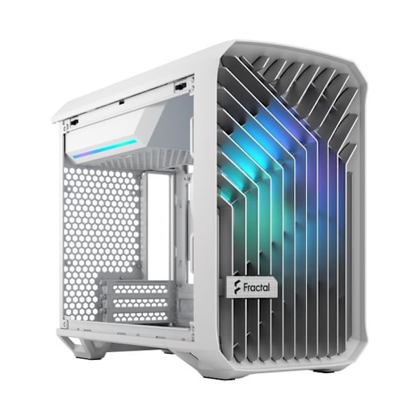 PC-kotelo - FRACTAL DESIGN - Torrent Nano RGB White TG