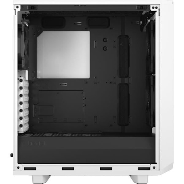 FRACTAL DESIGN - PC Meshify 2 kompakt etui Hvidt gennemsigtigt hærdet glaspanel