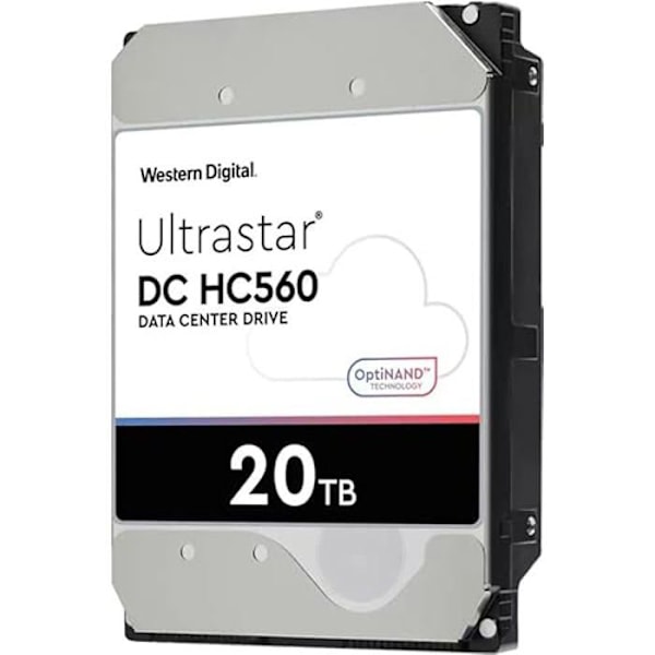 Harddisk - WESTERN DIGITAL - WD Ultrastar DC HC560 - 20TB - Intern - SAS 12Gb/s - 7200 RPM