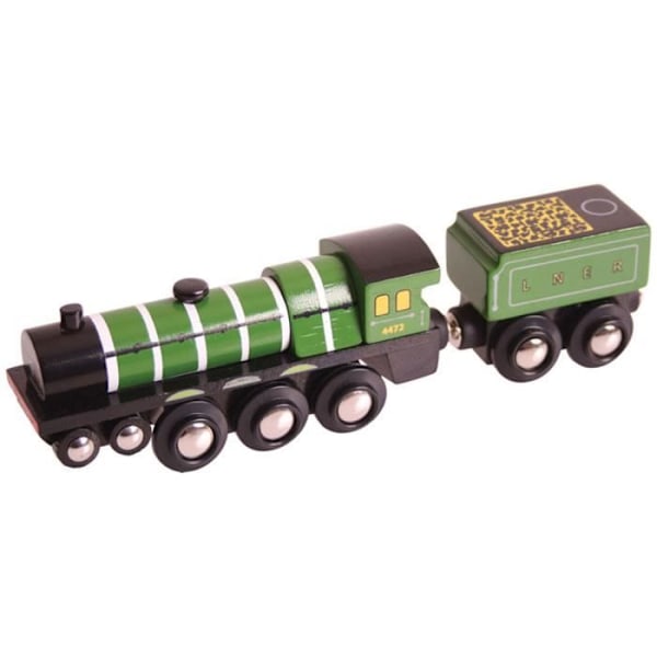 Lentävä Scotsman Locomotive - Puinen lelu - Bigjigs Rail - Monivärinen - Alkaen 3 vuotta Flerfärgad