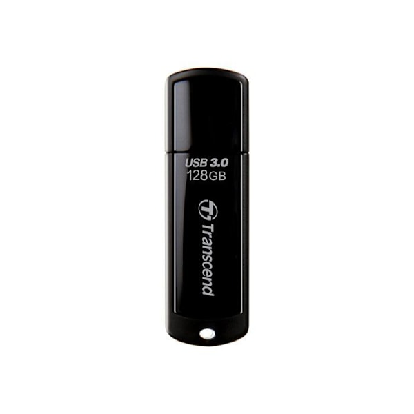 TRANSCEND JETFLASH 700 USB-nyckel - 128 GB - Svart - USB 3.0