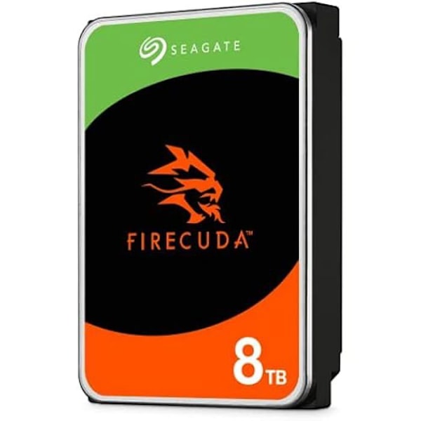 Intern harddisk - SEAGATE - FireCuda - 8 TB - SATA 6 Gbit/s - 7200 RPM