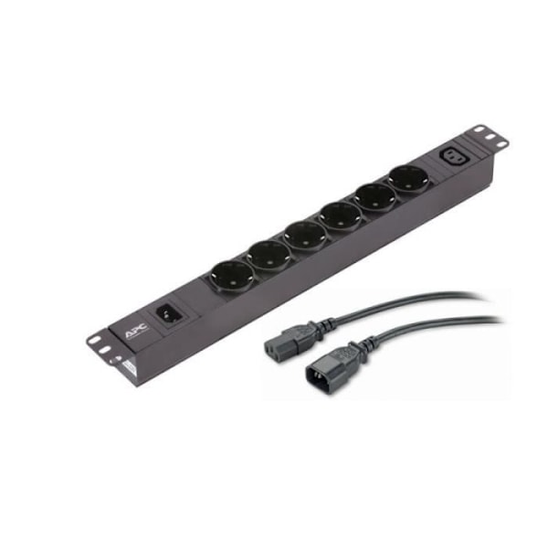 APC Schneider APC Easy Basic Rack PDU - Stromverteilungseinheit (Rack - einbaufähig) - Wechselstrom 200-240 V -