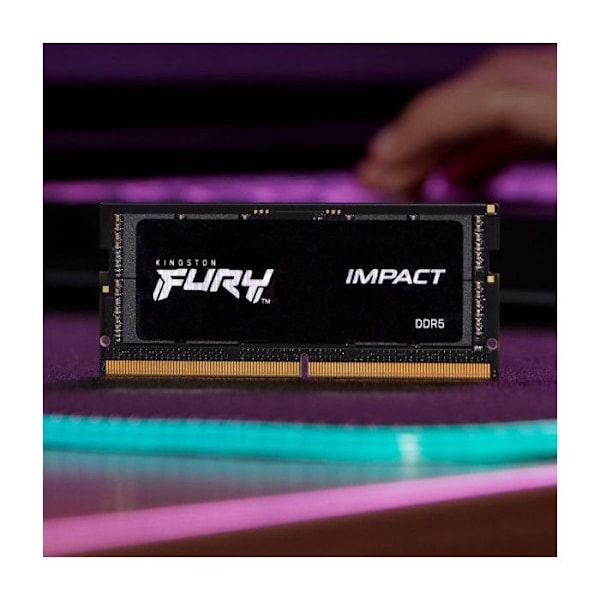 Muisti moduuli - Kingston - FURY Impact - DDR5 - 16 Gt - SO DIMM 262 liuskaa - 5600 MHz