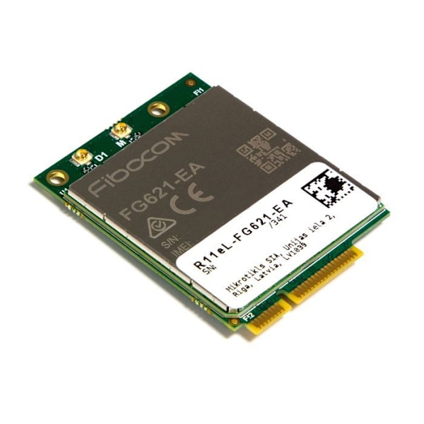 MikroTik mini-PCIe modeemi R11eL-FG621-EA Vihreä
