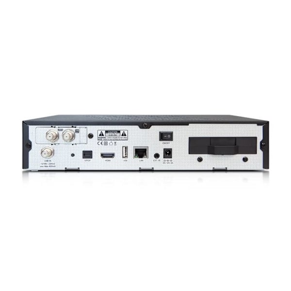 Viritin, AB-COM-satelliittivastaanotin, 4K, 8 Gt Flash, 2 Gt DDR4 RAM, 2x USB 2.0, PULSSI 4K