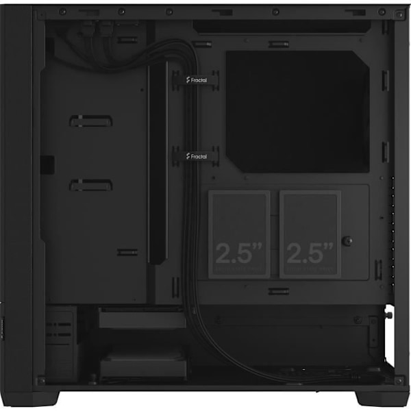PC-kotelo – FRACTAL DESIGN – Pop Silent Black Solid – musta (FD-C-POS1A-01)