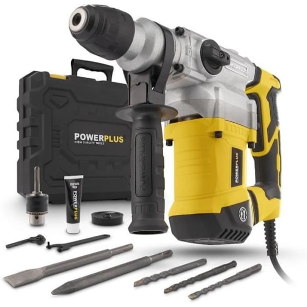 POWERPLUS Iskevä Sähköpora POWX11721-4 4-in-1