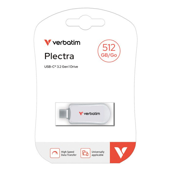 VERBATIM CLE 512GB USB-C PLECTRA BLC