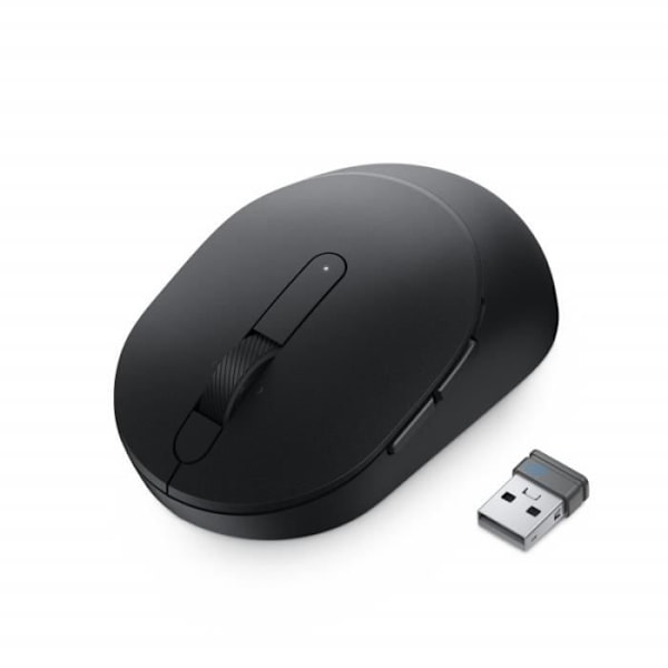 DELL MS5120W - Hiiri - Optinen - 7 painiketta - Langaton - 2,4 GHz, Bluetooth 5.0 - Musta