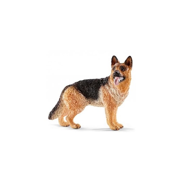 Schæferfigur - Schleich 16831 - Miniaturefigur - Blandet Brun och Svart
