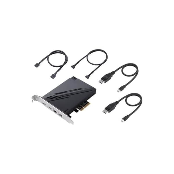 ThunderboltEX 4 expanderkort - ASUS - PCIe - 40 Gbps - Kompatibel med USB4 - DisplayPort 1.4