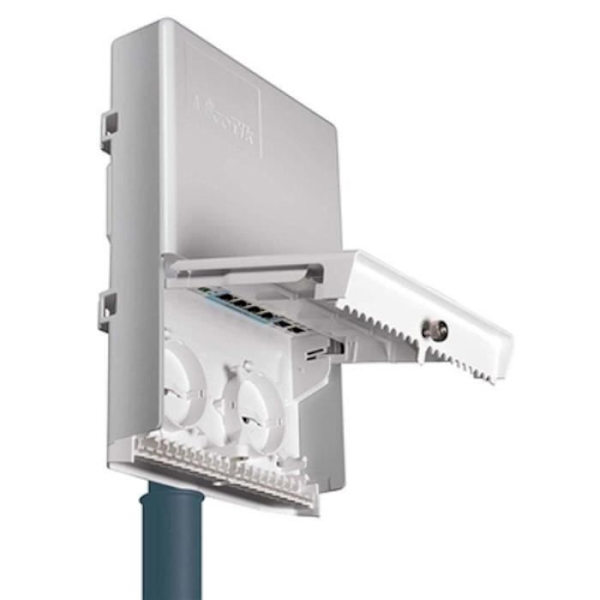 Kytkin Mikrotik CSS610-1Gi-7R-2S+OUT Gigabit Ethernet White