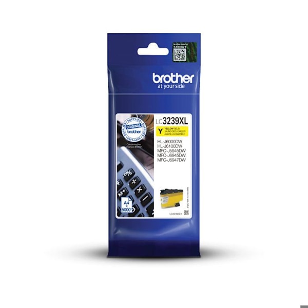 Brother LC-3239XLY bläckpatron - Gul - Hög kapacitet - 5000 sidor - 1 förpackning