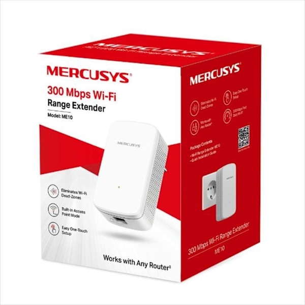 Extensor de red Mercusys ME10 300Mbps banda única