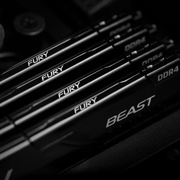 Kingston FURY Beast 32 GB (4 x 8 GB) DDR4 3200 MHz CL16 -hukommelse