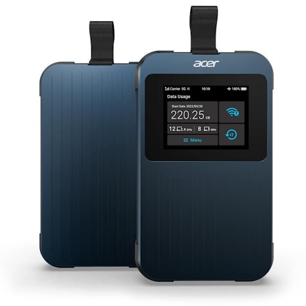 Ruter/ modem - ACER - Acer Connect Enduro M3 - 5G - Wi-Fi 6 - 20GB internationale data Blå