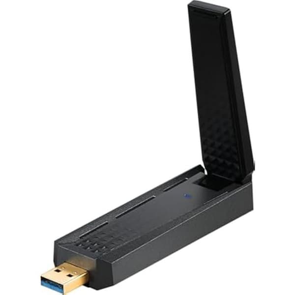 USB WiFi 6E-adapter - MSI - AXE5400 - 5400 Mbps - Tri-Band - WPA3-säkerhet