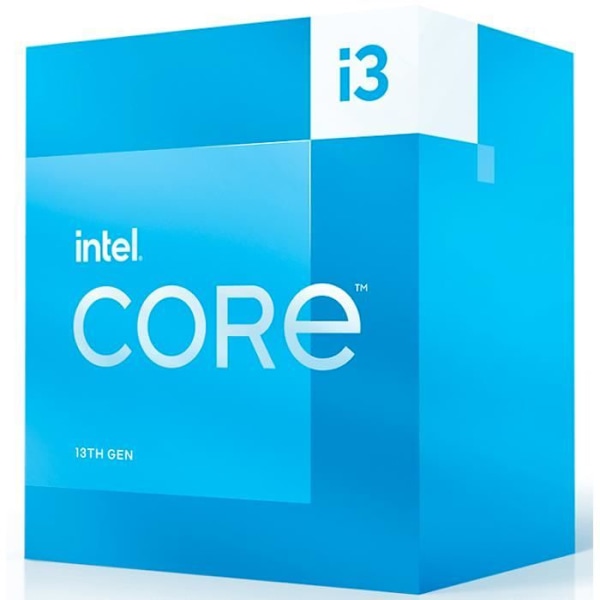 INTEL - Intel Core i3 -prosessori - 13100 - 3,4 GHz / 4,5 GHz