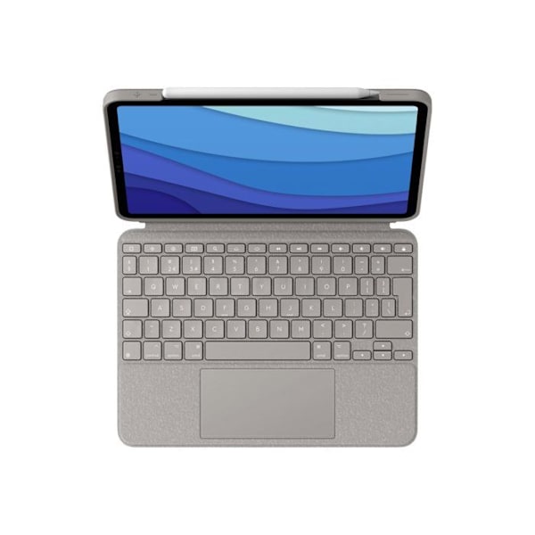 Näppäimistö ja folio-kotelo - LOGITECH - Combo Touch - Taustavalaistus - Ohjausalusta - Smart Connector
