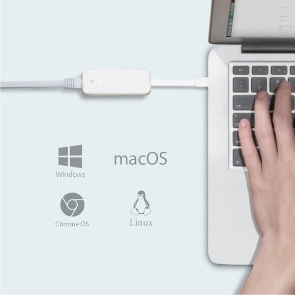 TP-LINK UE300C nätverksadapter 10 / 100 / 1000 MBit/s USB-C®