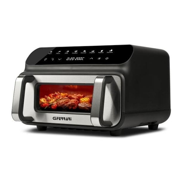 Friture - G3 Ferrari - G10181 - Rustfrit stål - 10 L - Sort sort