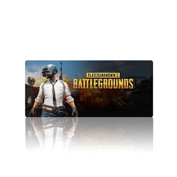 PUBG Gaming-musmatta, med anti-slip gummibas