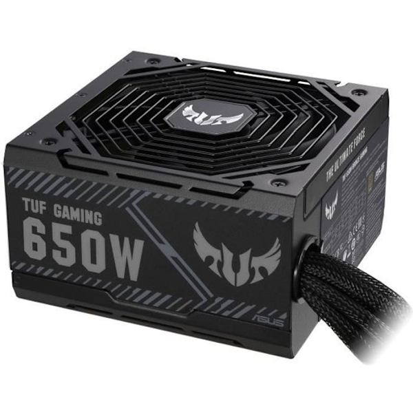 ASUS - TUF 650 W strømforsyning - Bronze certificeret - 6 års garanti Sort