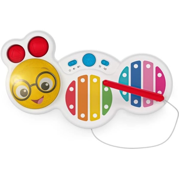 Musical Xylophone Toy - BRIGHT STARTS - Cal's Curious Keys Xylophone - 12 måneder og opefter