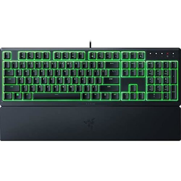 Gamer Tastatur - RAZER - Ornata V3 X - Stille Membran Switches - Ergonomisk Hvilested for Håndleddet - RGB Chroma Sort