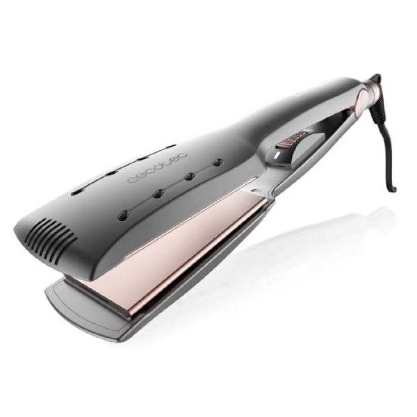 Cecotec Suoristusrauta, leveä langallinen Ritualcare 950 Wet&Dry Max Care Vaaleanpunainen, Hopea