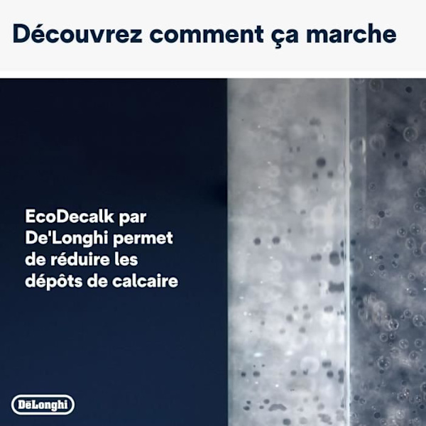 DELONGHI DLS C200 EcoDecalk Mini Kalkinpoistoaine 2x100ml kaikkiin Delonghi kahvinkeittimiin