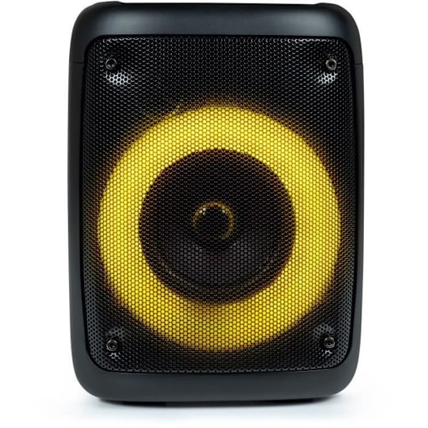 Langaton BIGBEN PARTY - Koko S - Bluetooth - USB- ja micro SD-portit - 30W - LED-efektit sort