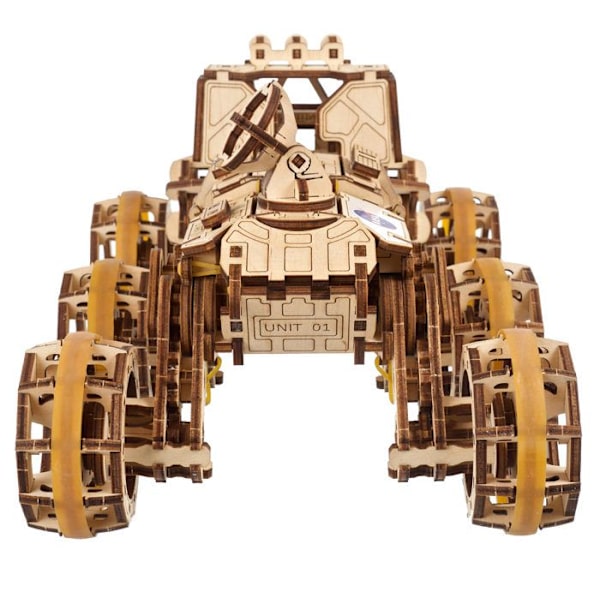 Mandskab Mars Rover - Ugears - 3D puslespil i træ