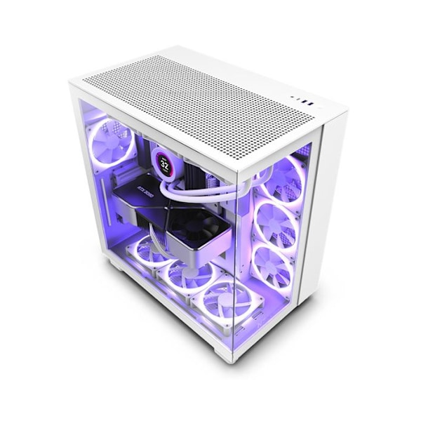 NZXT H9 Flow Hvid