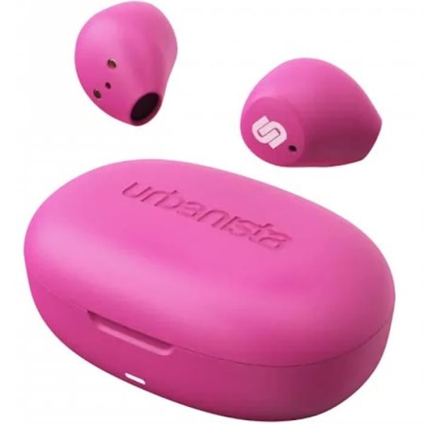 Urbanista Lisbon Rose - Trådløse in-ear hovedtelefoner - True Wireless - Bluetooth 5.2 - mikrofon - 27 timers batterilevetid - b